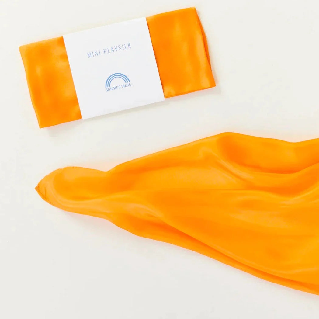 Sarah's Silks Mini Playsilks | Orange