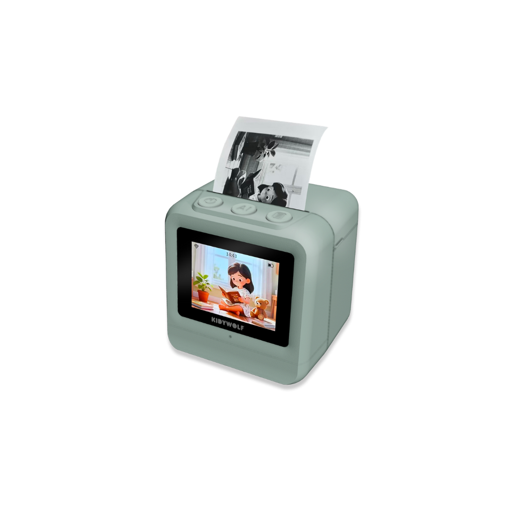 Kidywolf Kidyprinter AI Creatieve Printer Zonder Inkt, de printer