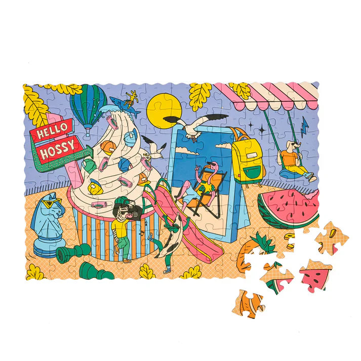 Hello Hossy Vormpuzzel 96 st | Ice Cream