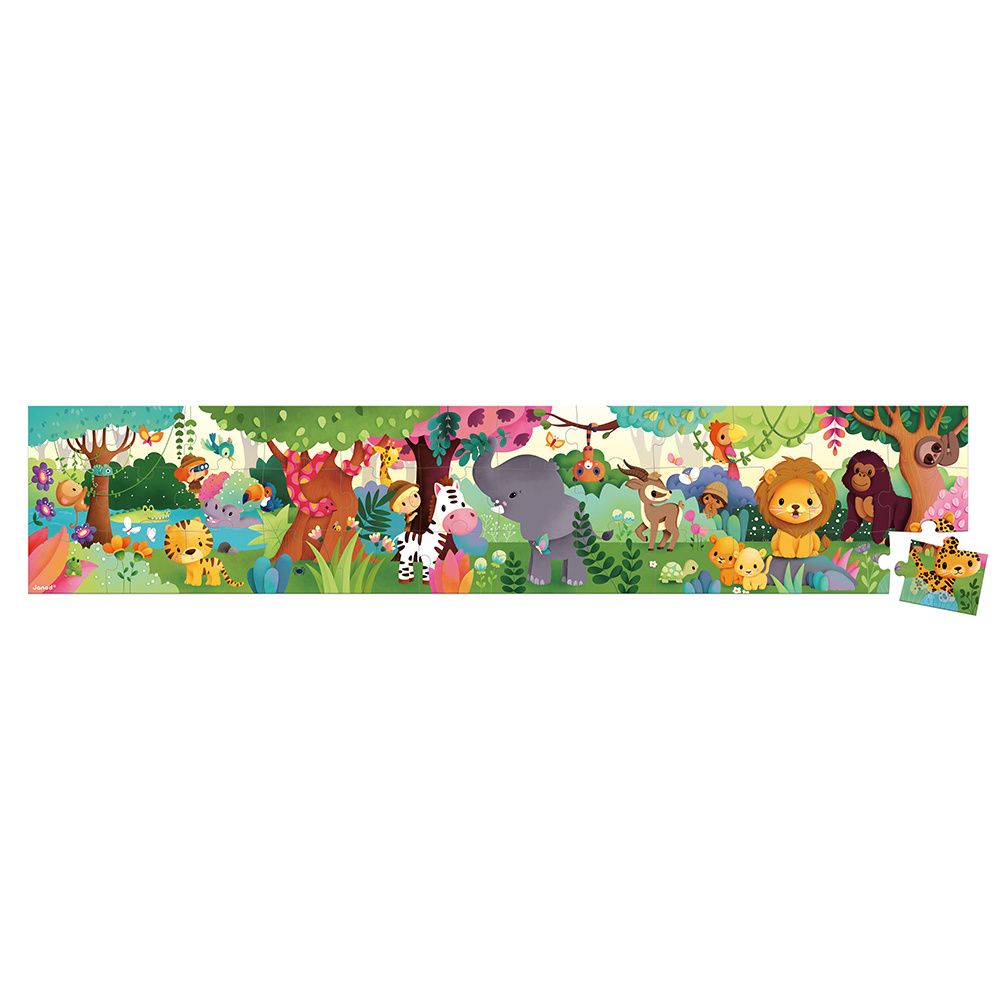 Janod Wild Animals Puzzel | 36ST