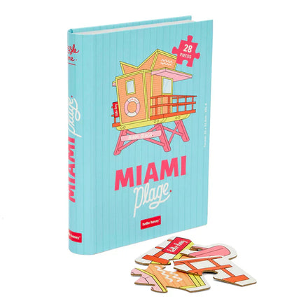 Hello Hossy Vormpuzzel 24 st | Miami Plage