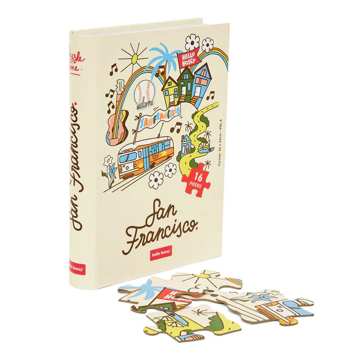Hello Hossy Vormpuzzel 16 st | San Francisco