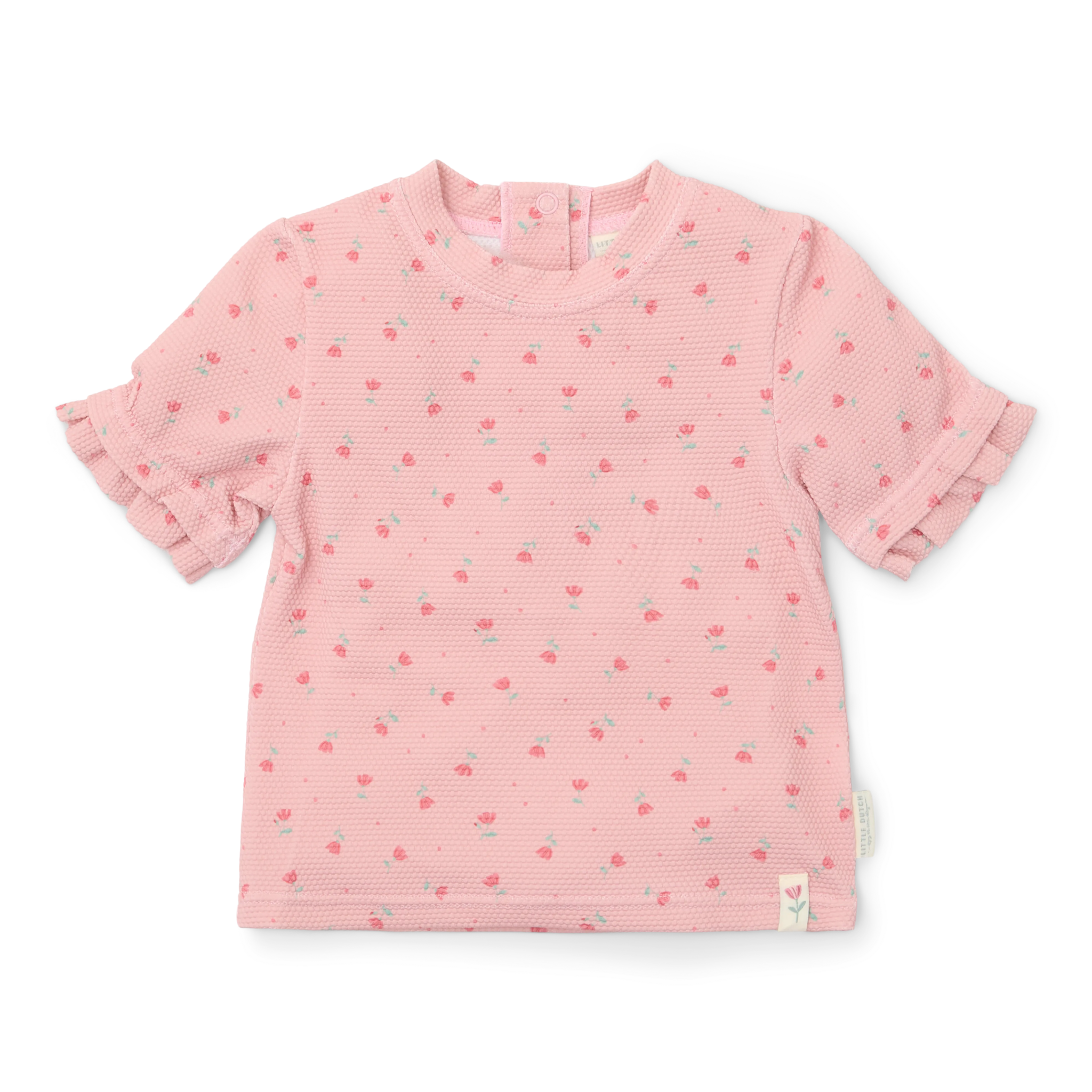 Little Dutch UV Zwemshirt Korte Mouwen Sunny Flowers Blush