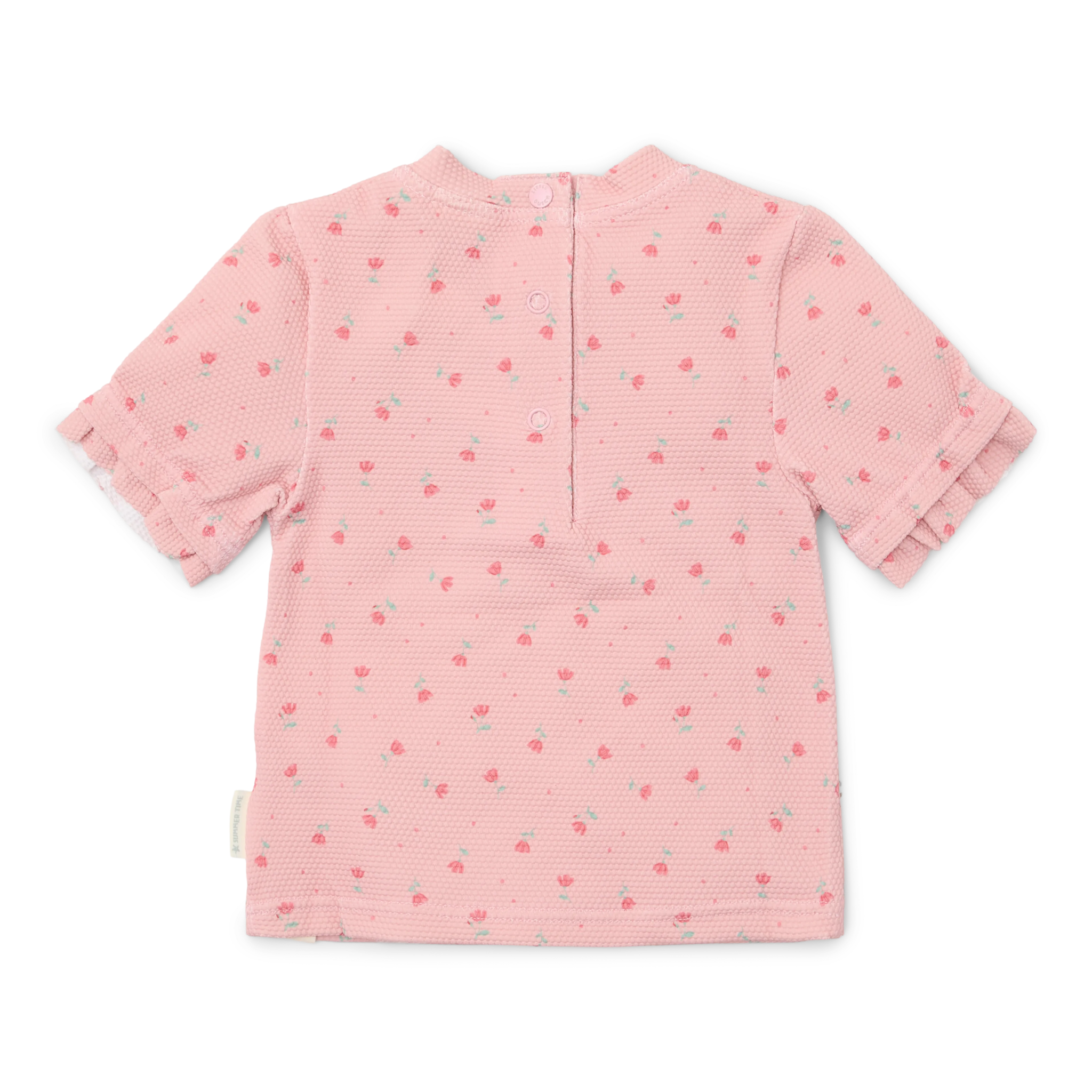Little Dutch UV Zwemshirt Korte Mouwen Sunny Flowers Blush
