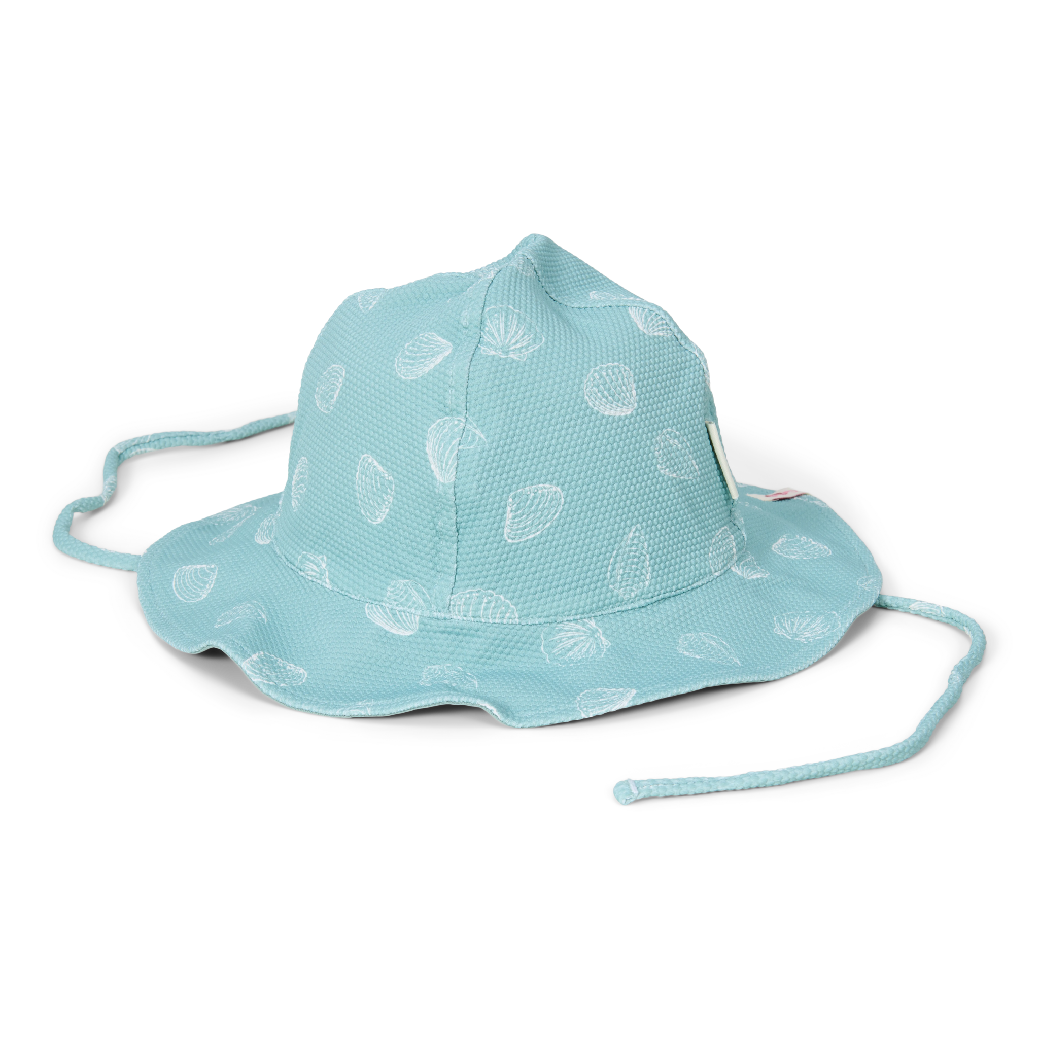 * Little Dutch UV Zonnehoedje Omkeerbaar Ocean Treasures Surf Blue