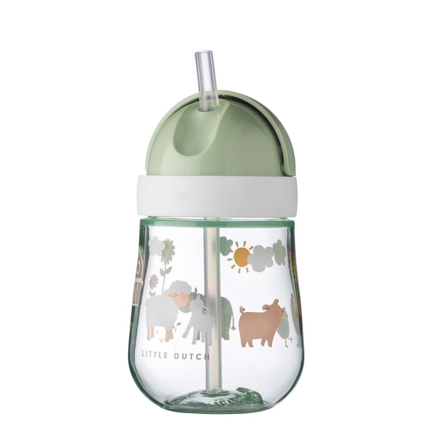 Mepal Little Dutch Drinkbeker Met Rietje Lekvrij 300ml | Little Farm