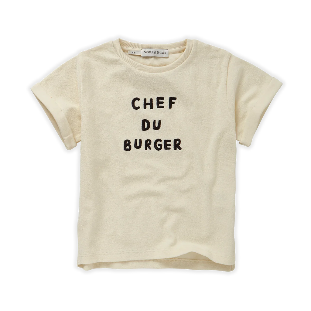 Sproet & Sprout Terry T-Shirt | Chef Du Burger*