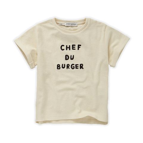 Sproet & Sprout Terry T-Shirt | Chef Du Burger