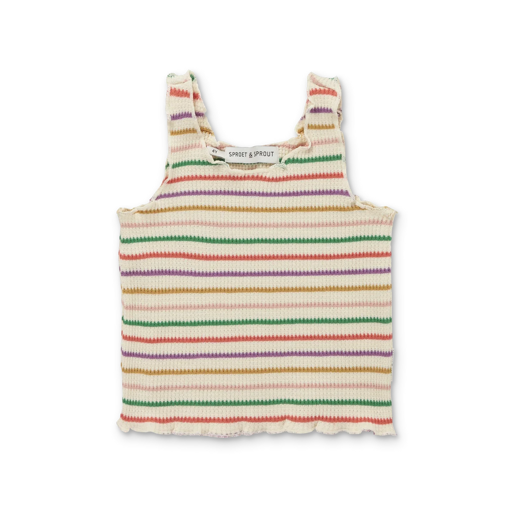 Sproet & Sprout Waffle Singlet Top*