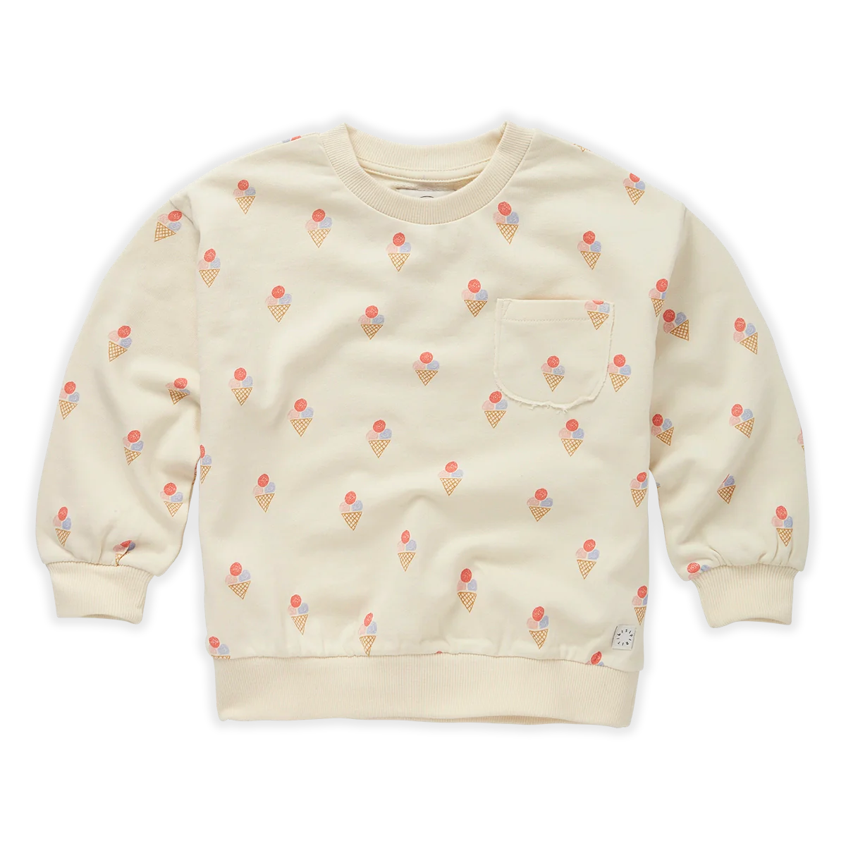 Sproet & Sprout Sweatshirt | Pocket Ice Cream Print*