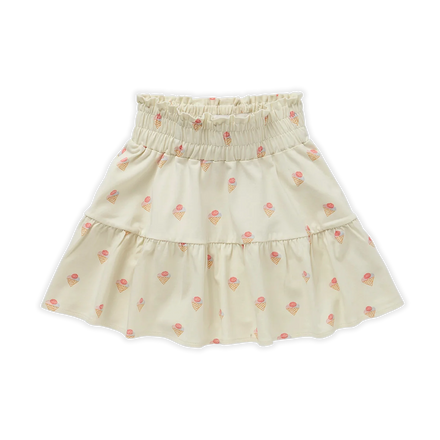 Sproet & Sprout Smock Rok | Ice Cream Print*