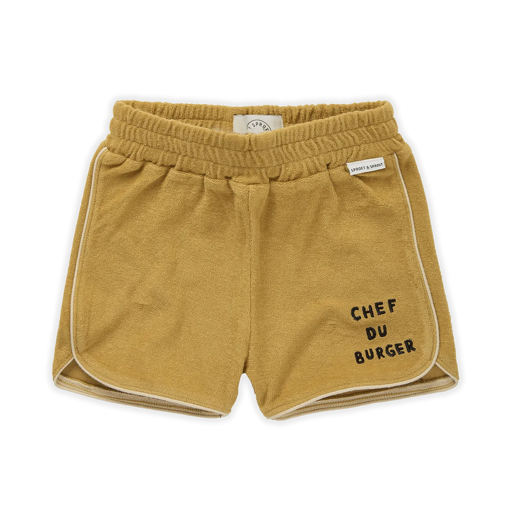 Sproet & Sprout Terry Sport Short | Chef Du Burger*