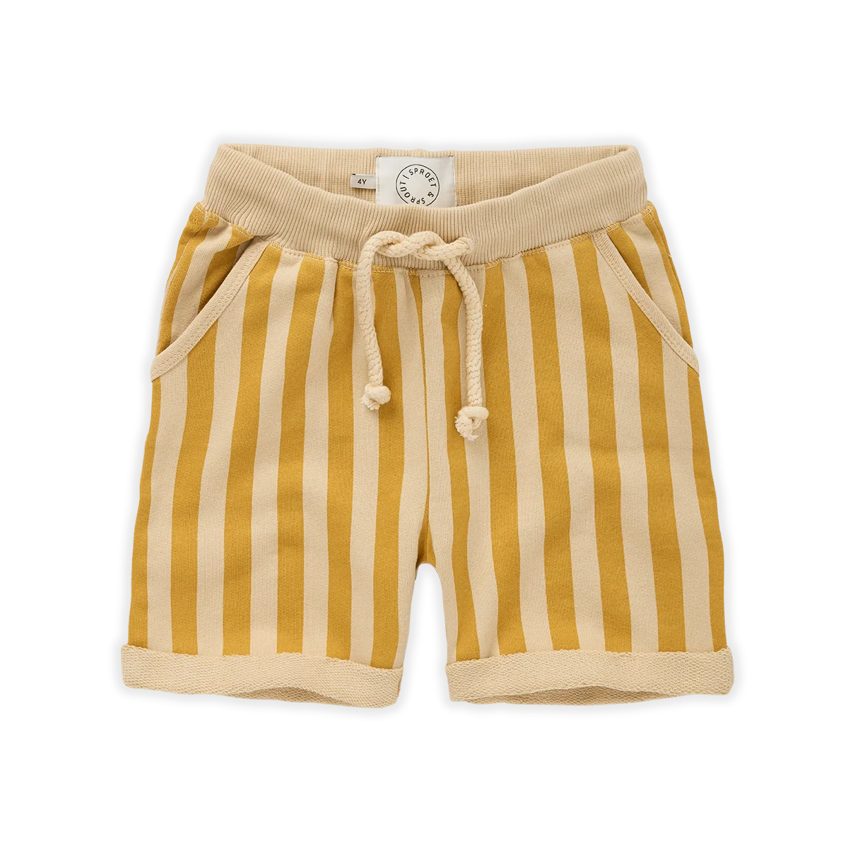 Sproet & Sprout Sweat Short | Stripe Print*