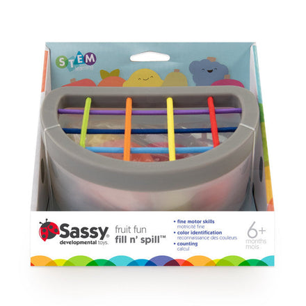 Sassy Sensorische Baby Fruit Fun Fill & Spill