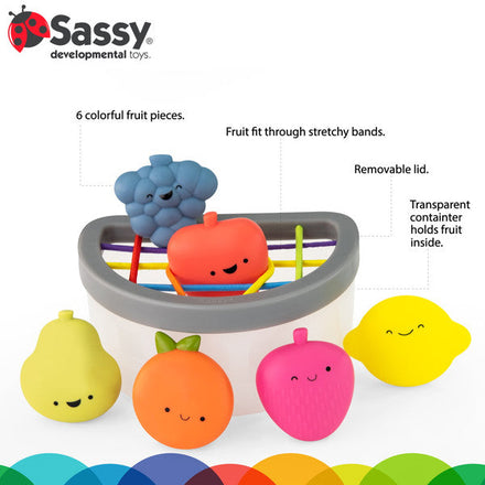 Sassy Sensorische Baby Fruit Fun Fill & Spill