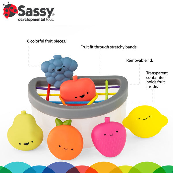 Sassy Sensorische Baby Fruit Fun Fill & Spill