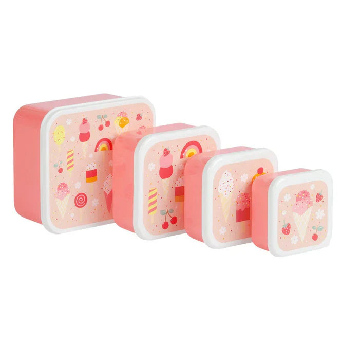A Little Lovely Company Lunch & Snack Box Set | Ijsjes