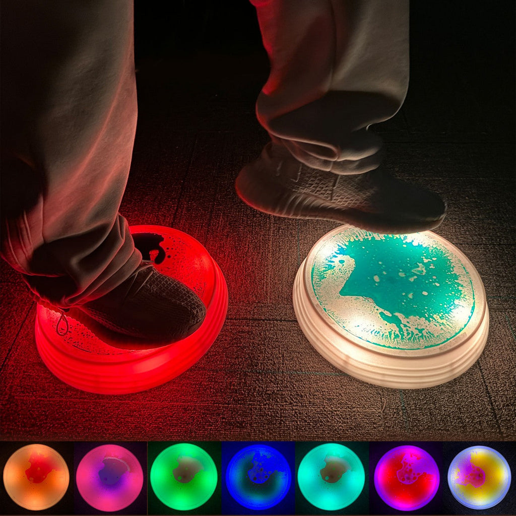 Amaya Set 3 Stap Stenen met LED Licht