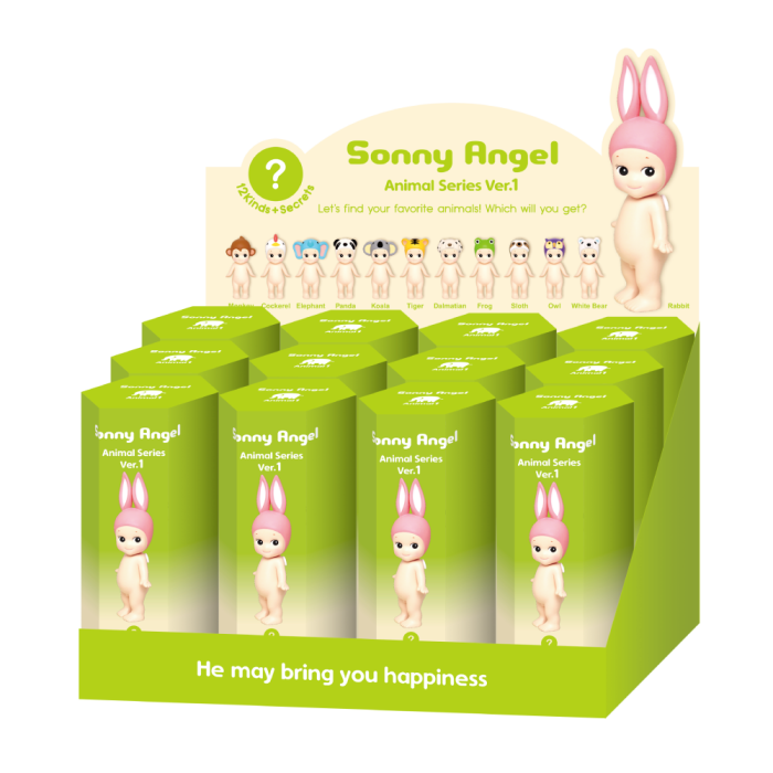 Sonny Angel Gelukspopje Animal Series V1  (Max 2 Stuks)