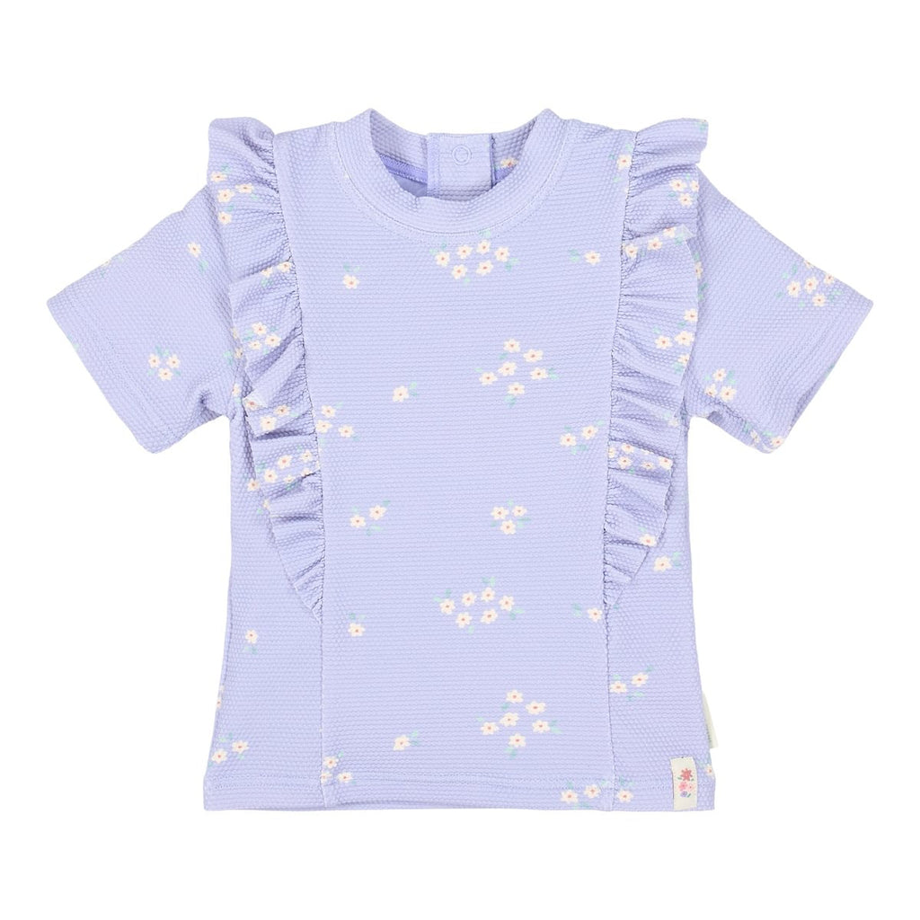 Little Dutch Set Zwemshirt Korte Mouwen En Broekje | Dreamy Lavender