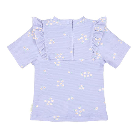 Little Dutch Set Zwemshirt Korte Mouwen En Broekje | Dreamy Lavender