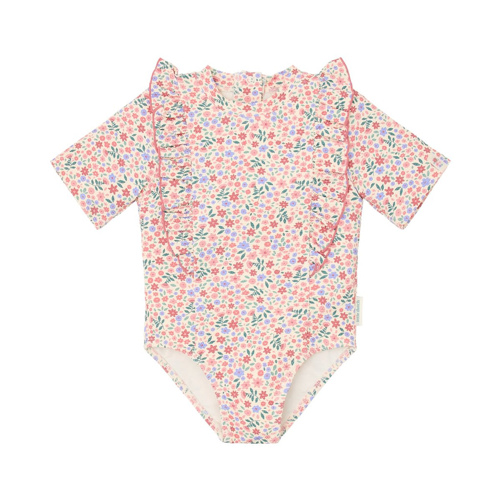 Little Dutch UV Zwempak Korte Mouwen | Dreamy Flowerfield