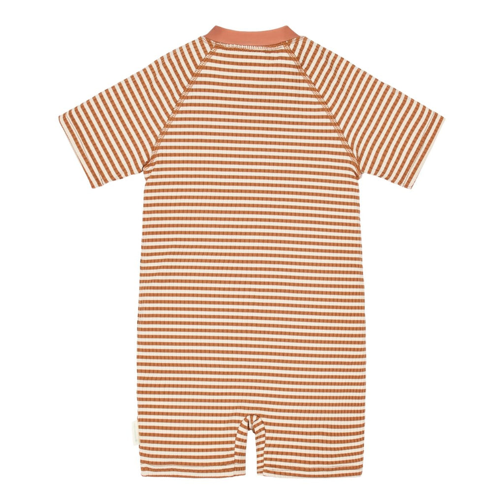Little Dutch UV Zwempak Korte Mouwen | Ocean Brow Stripes