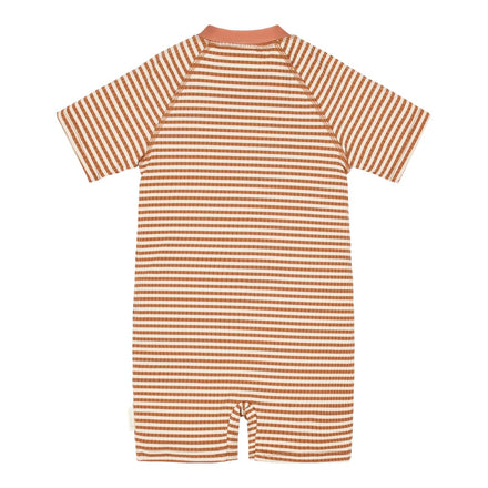 Little Dutch UV Zwempak Korte Mouwen | Ocean Brow Stripes