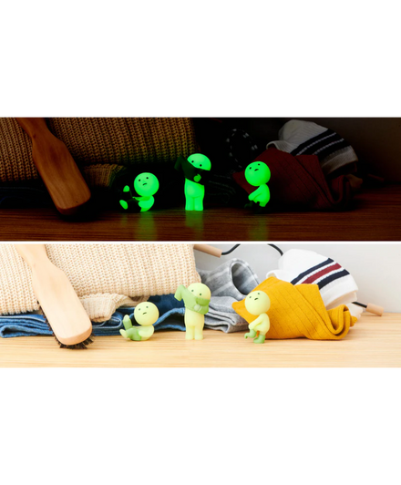 Smiski Gelukspopje Glow In The Dark | Serie Dressing