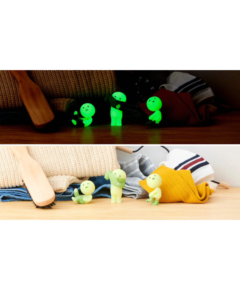 Smiski Gelukspopje Glow In The Dark | Serie Dressing