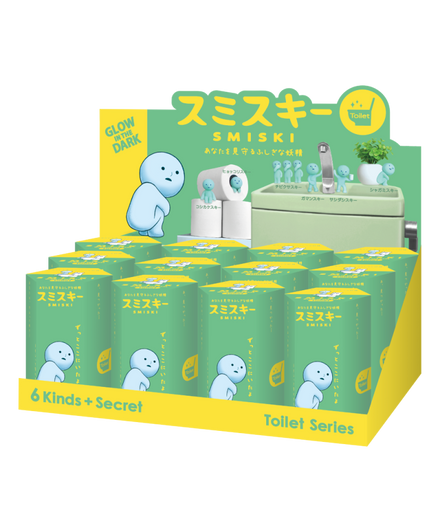Smiski Gelukspopje Glow In The Dark | Toilet Series (Max 2 Stuks)