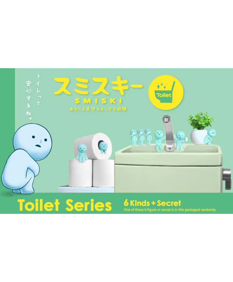 Smiski Gelukspopje Glow In The Dark | Toilet Series (Max 2 Stuks)