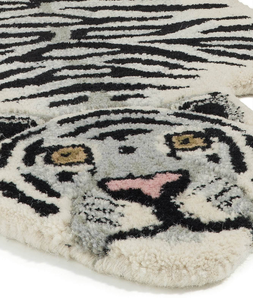 * Doing Goods Tapijt | Snowy Tiger Small