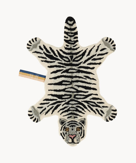 * Doing Goods Tapijt | Snowy Tiger Small