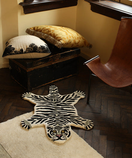 * Doing Goods Tapijt | Snowy Tiger Small