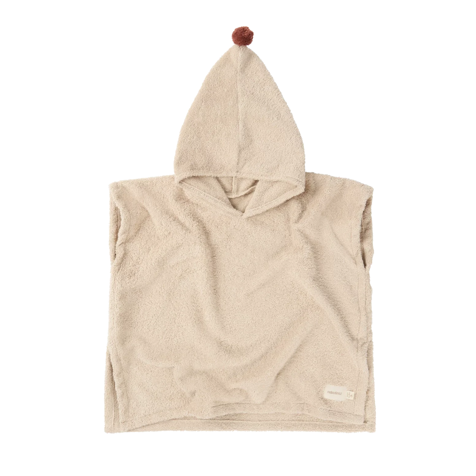 * Nobodinoz So Cute Poncho 55x58cm - 3-5Y | Almond