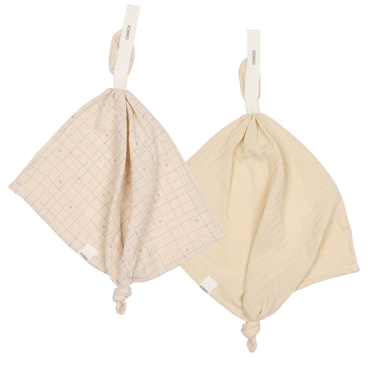 Koeka Speendoekje 2-Pack Lind | Warm White