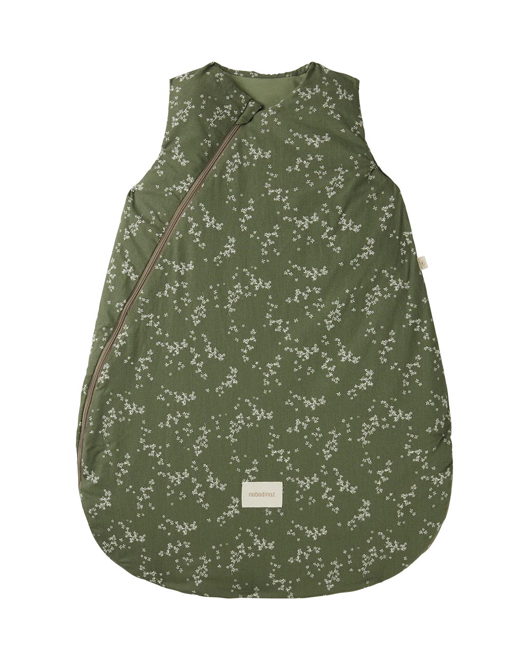 * Nobodinoz Cocon Midden-Warme Slaapzak 0-6M - 65x45cm | Green Jasmine