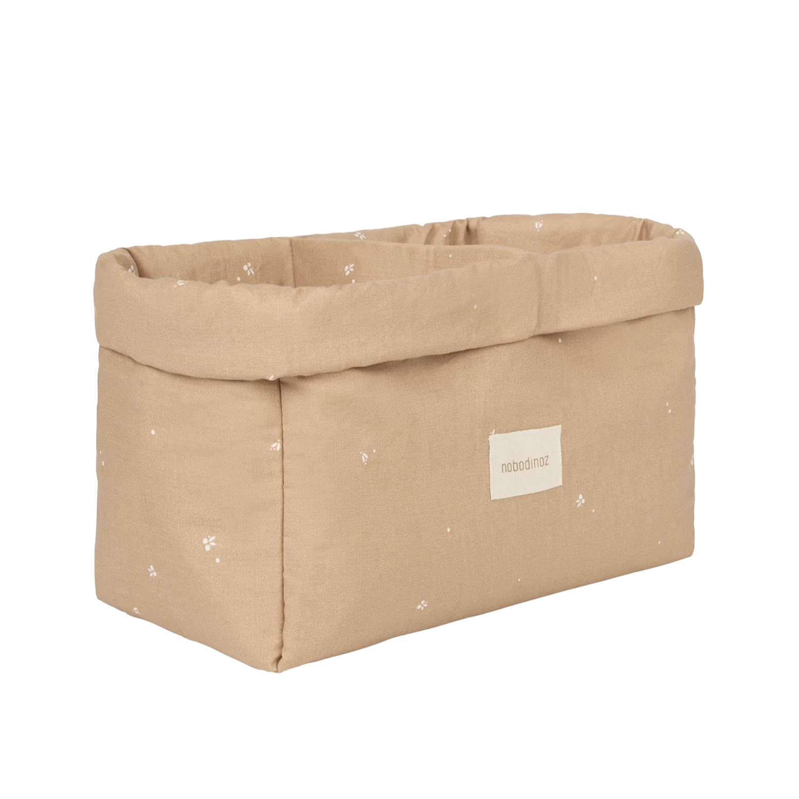 * Nobodinoz Stories Dubbele Opbergmand 30x20x15cm | Blush Little Cherries*