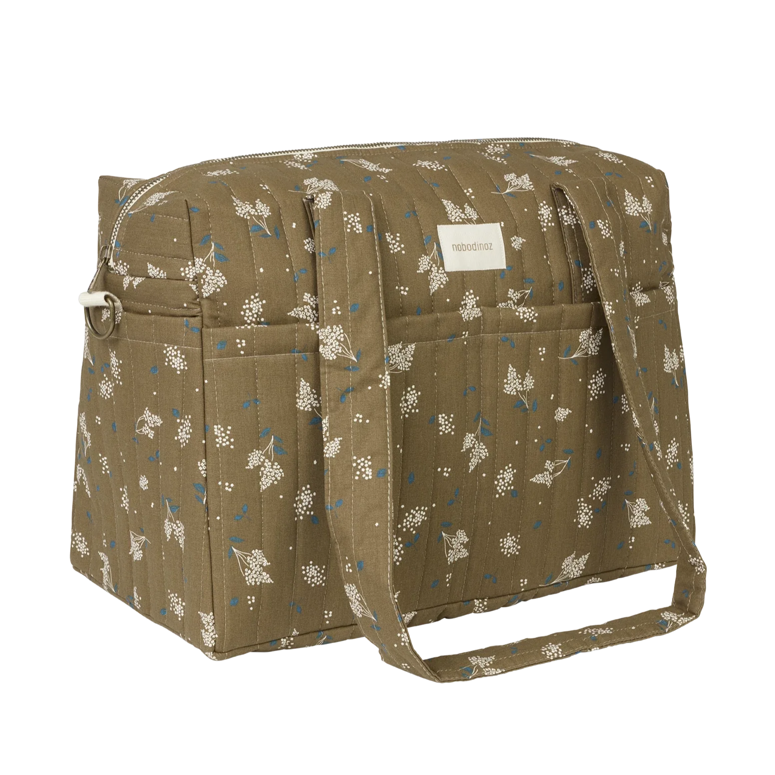 * Nobodinoz Stories Buggy Luiertas 40x30x25cm | Brown Lilac