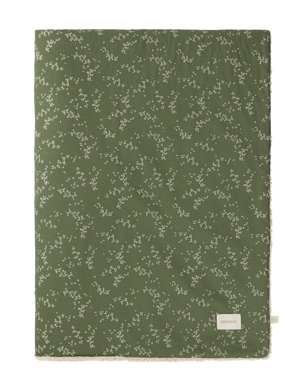 Nobodinoz Stories Winter Deken 100x140cm | Green Jasmine