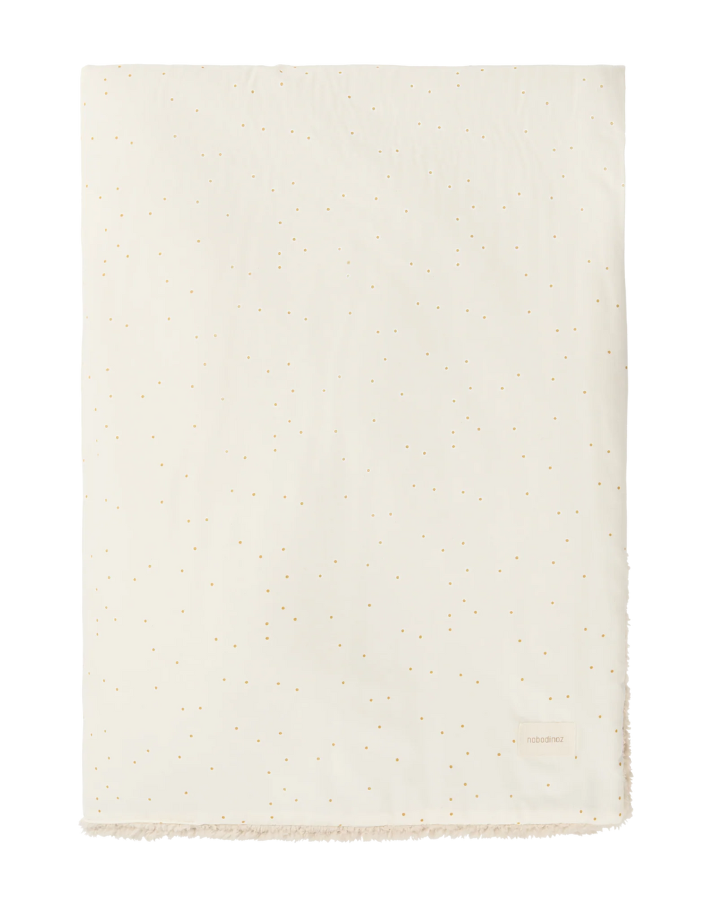 * Nobodinoz Stories Winter Deken 100x140cm | Honey Sweet Dots Natural