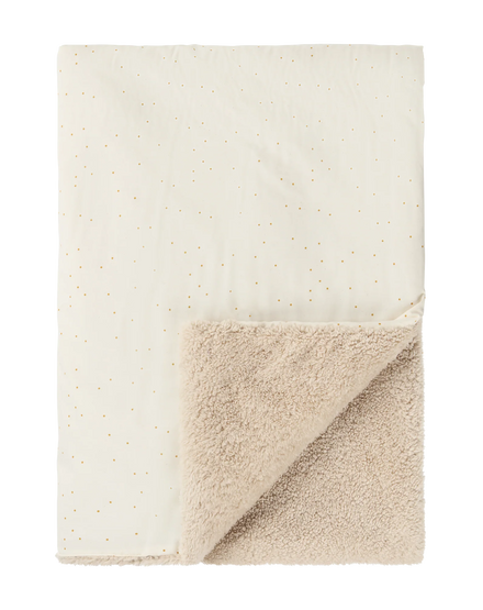 * Nobodinoz Stories Winter Deken 100x140cm | Honey Sweet Dots Natural