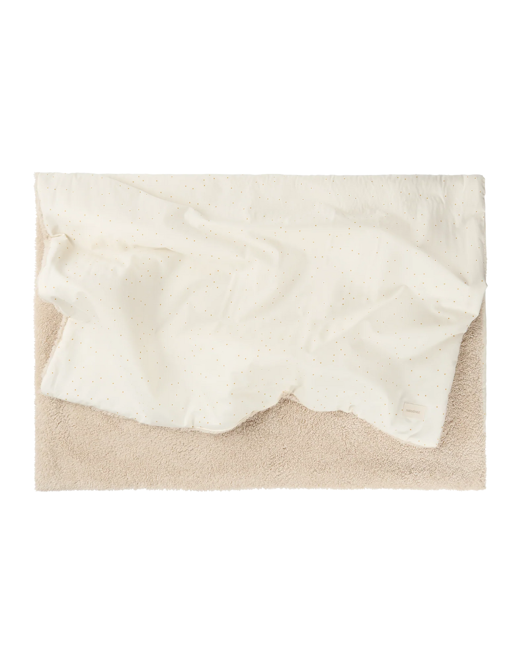* Nobodinoz Stories Winter Deken 100x140cm | Honey Sweet Dots Natural