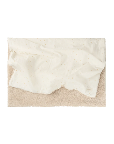 * Nobodinoz Stories Winter Deken 100x140cm | Honey Sweet Dots Natural