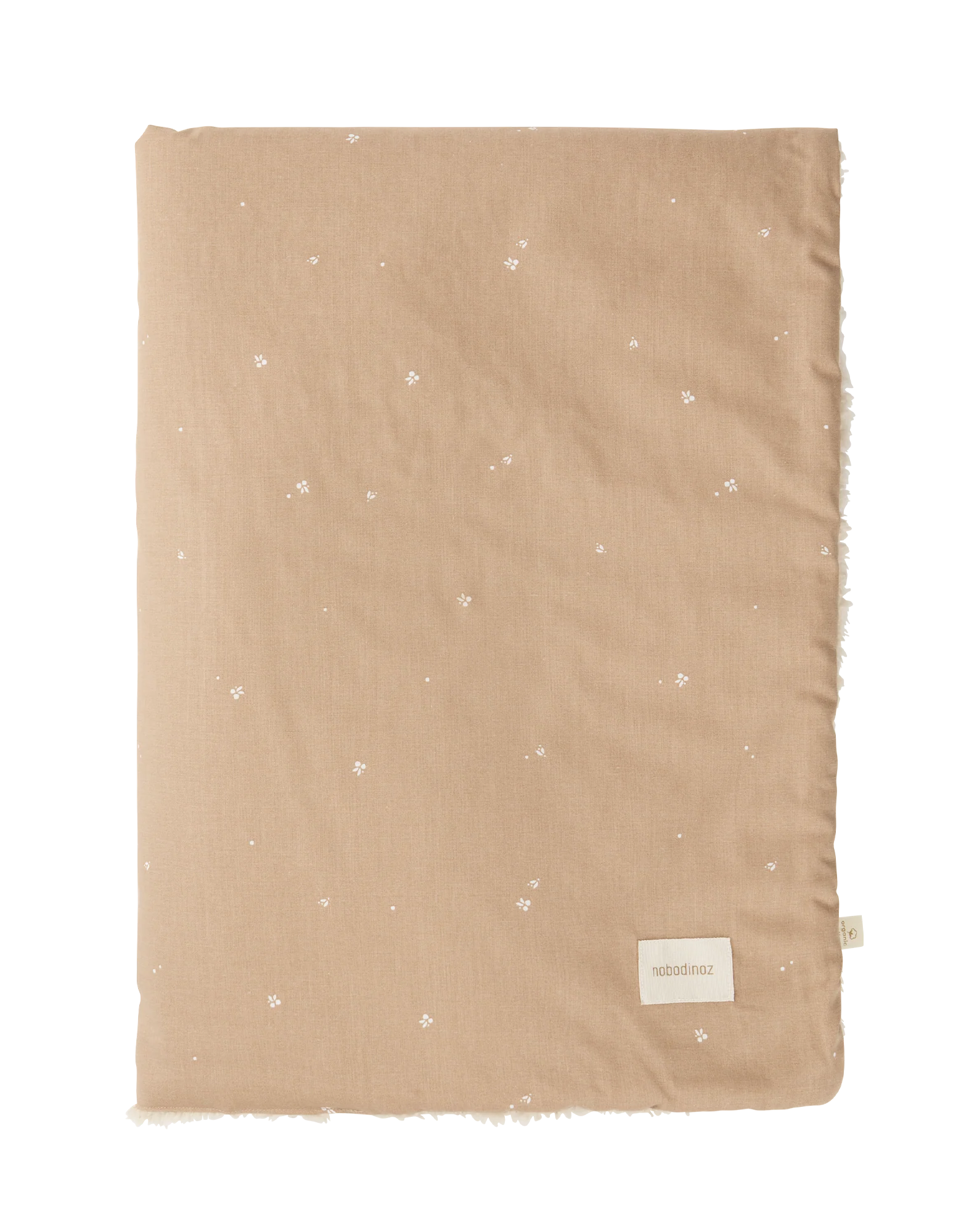 * Nobodinoz Stories Winter Newborn Deken 70x100cm | Blush Little Cherries