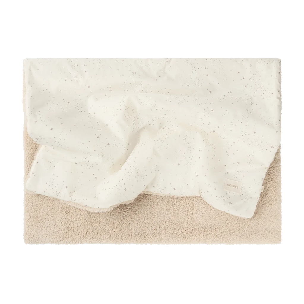 Nobodinoz Stories Winter Newborn Deken 70x100cm | Natural Milky Way
