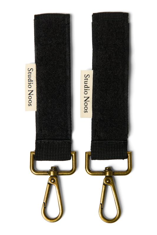 Studio Noos Stroller Hooks Voor Luiertas 29x3cm | Zwart