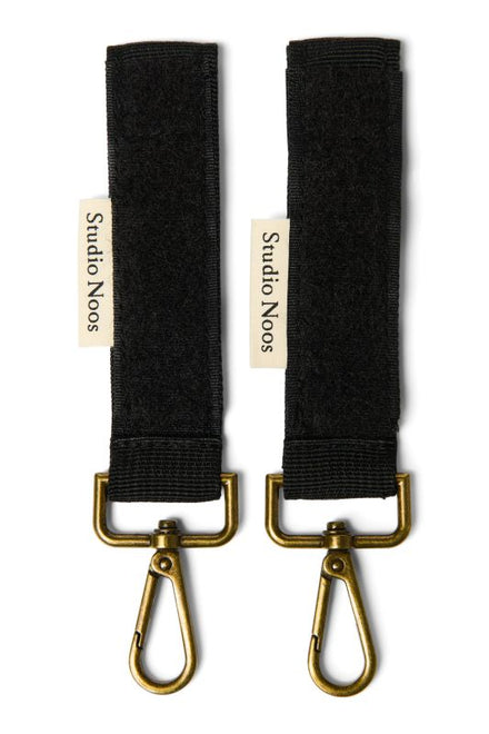 Studio Noos Stroller Hooks Voor Luiertas 29x3cm | Zwart