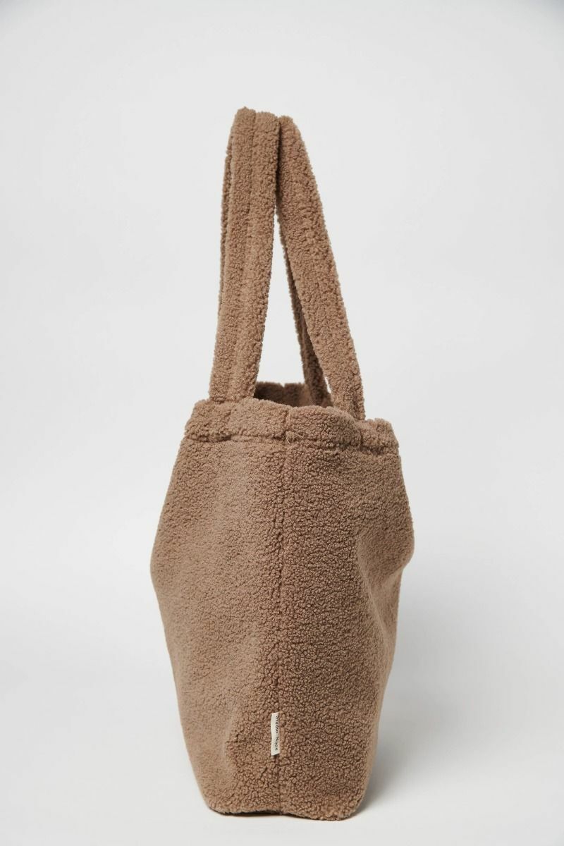 Studio Noos Mom Bag | Brown Chunky Teddy